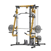 King Smith PR23 All-In-One Power Rack with Cable Pulley System for Home Gym