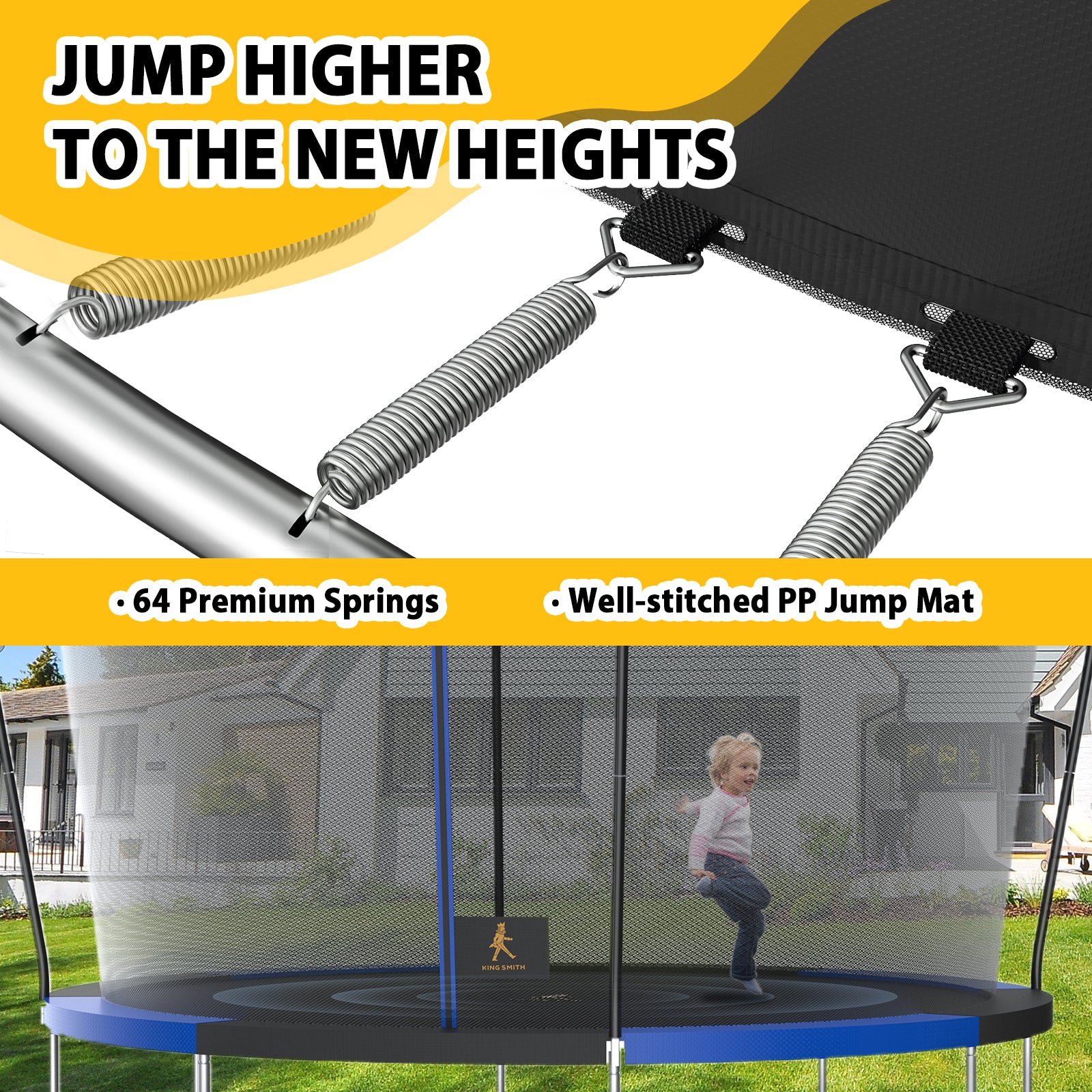 10ft backyard trampoline