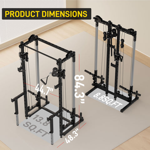 King Smith 4FD Folding Squat Rack