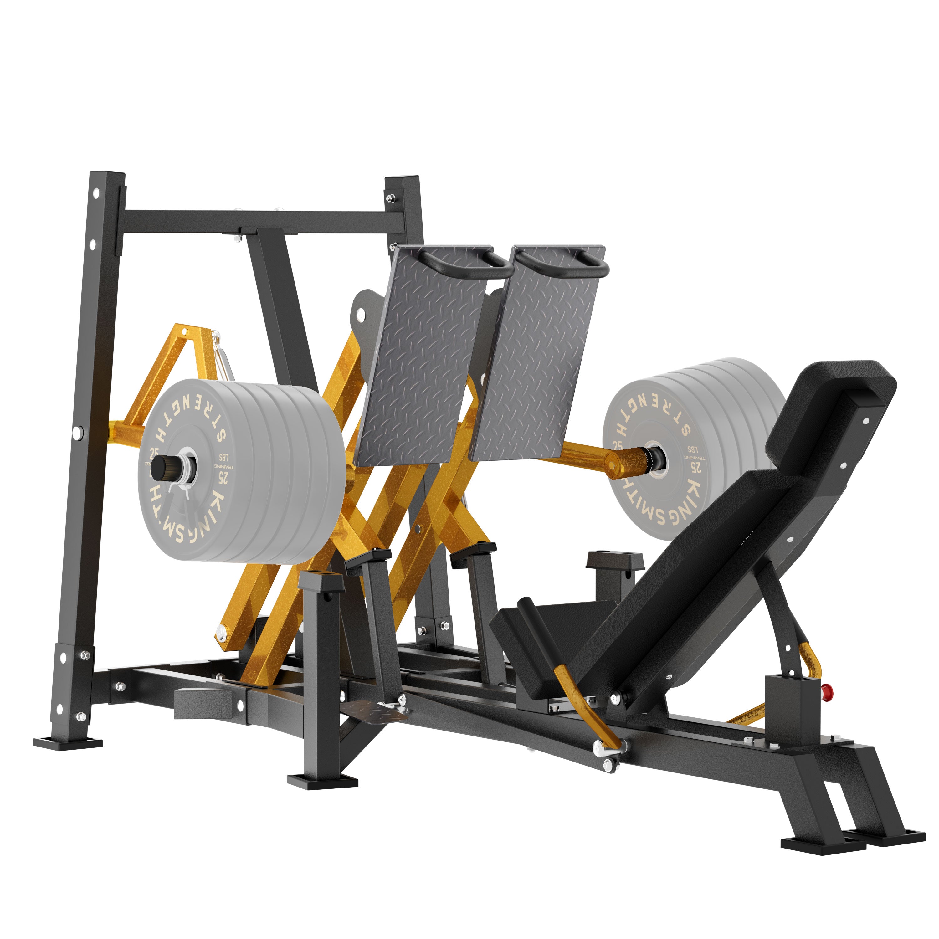 Home Gym Leg Press Machine with ISO Plate Design