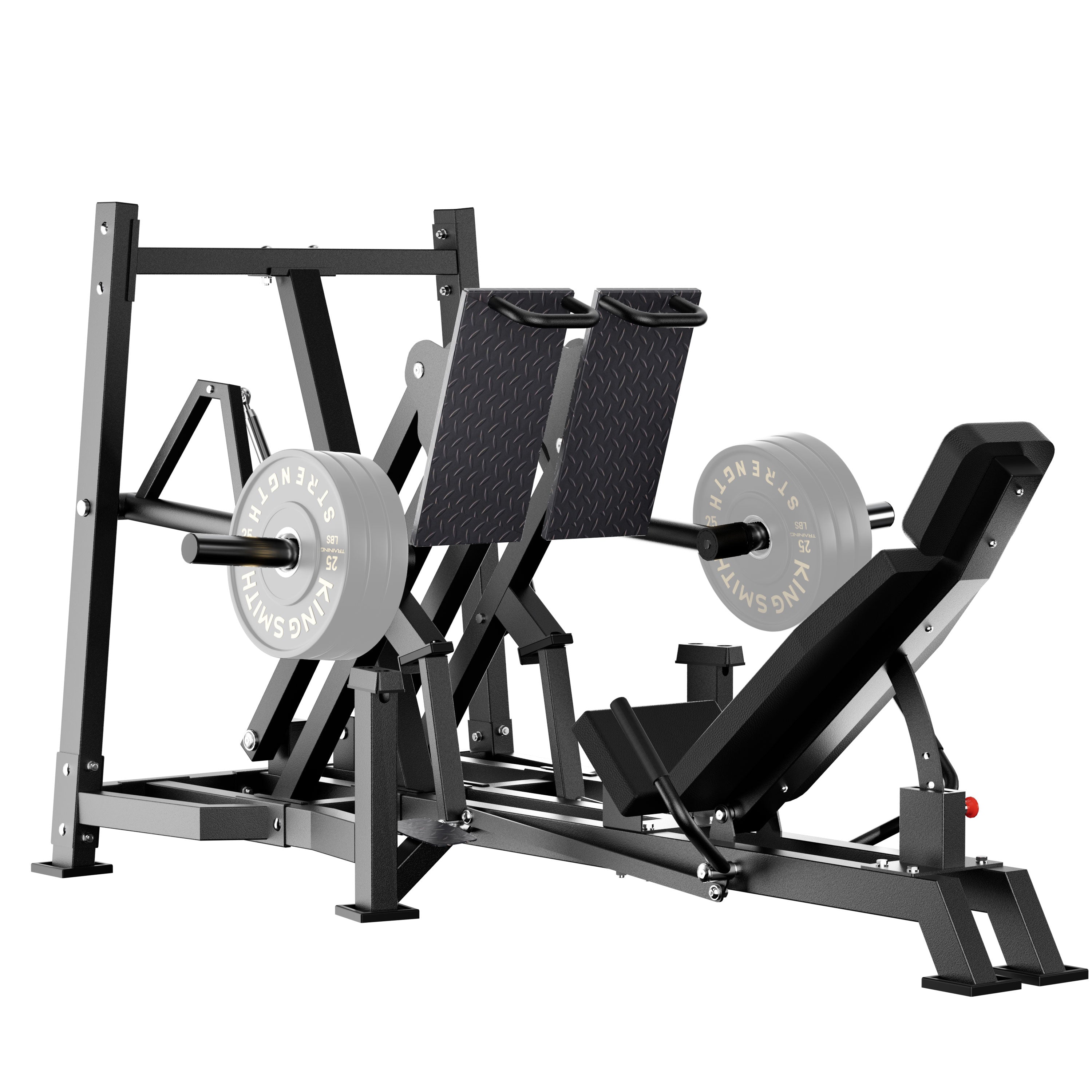 Home Gym Leg Press Machine with ISO Plate Design – KingSmith Strength