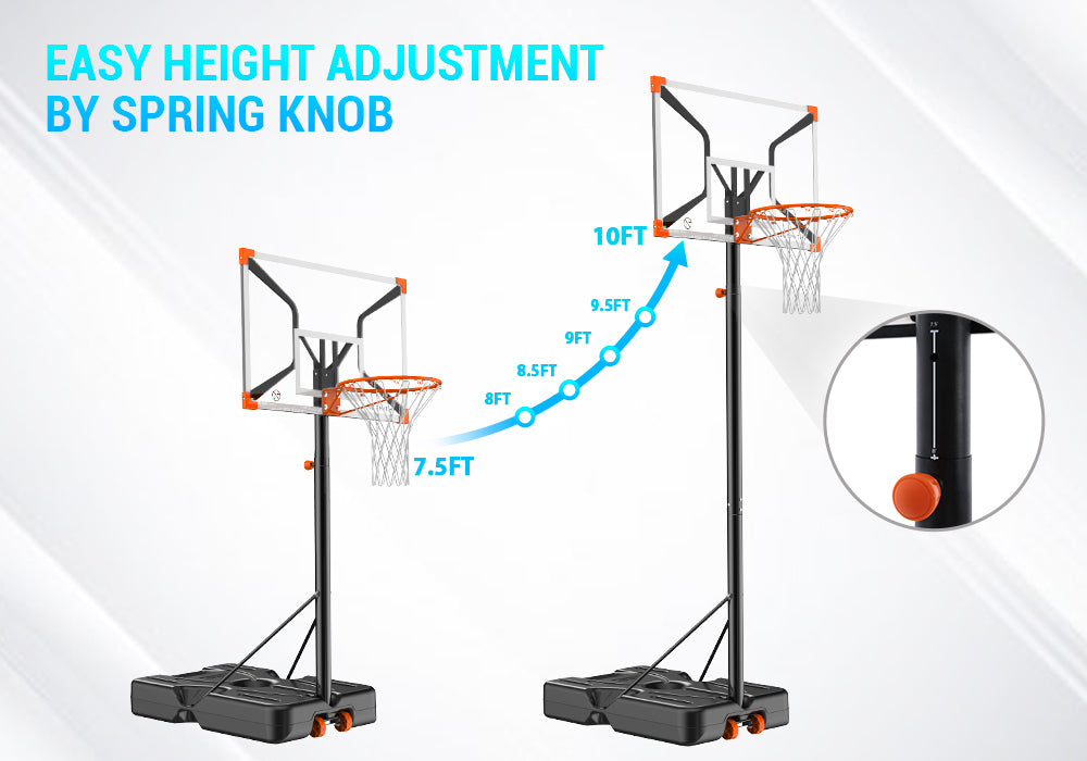 Kids outdoor partable basketball hoop